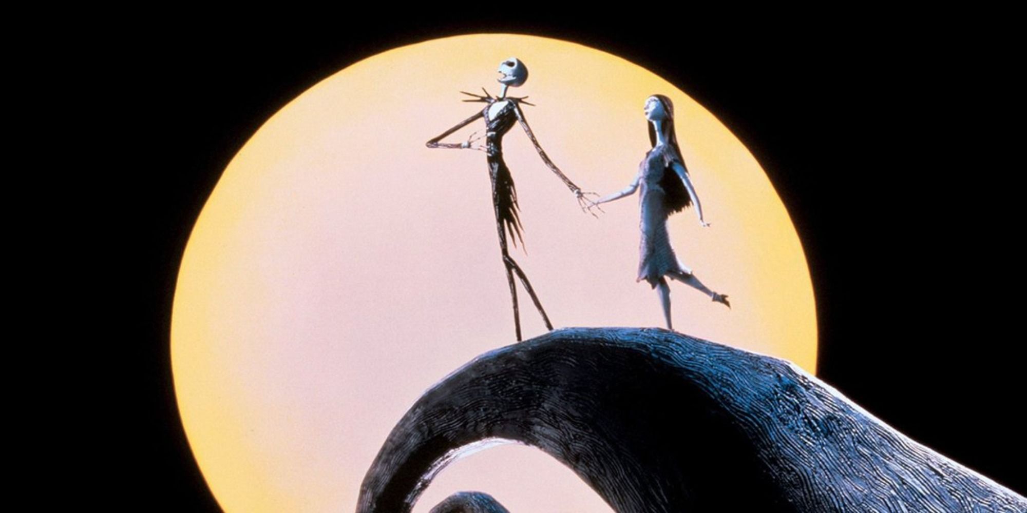 Jack et Sally dans L'Étrange Noël de monsieur Jack