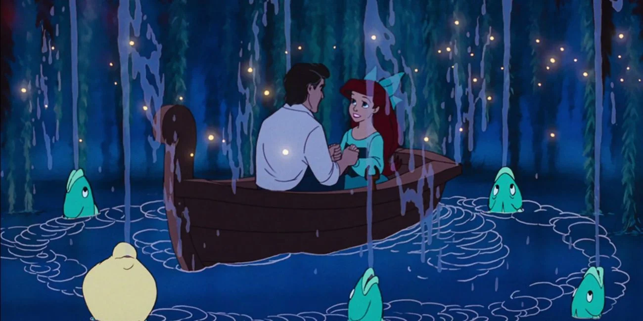 Ariel et Eric dans La Petite Sirène