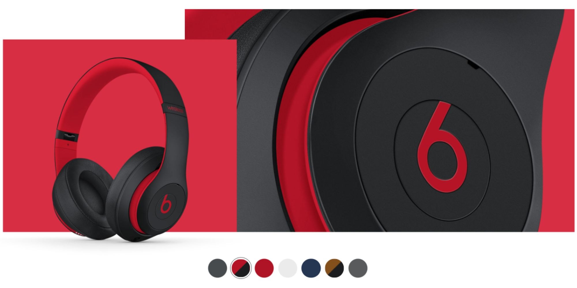 Casque sans fil Beats Studio 3 avec sept options de couleur