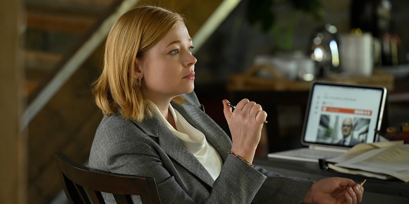 Sarah Snook dans Succession Saison 3