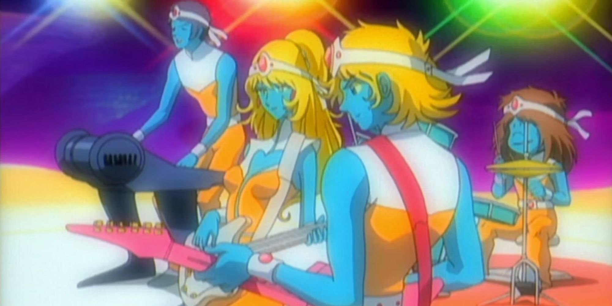 Bande animée dans Interstella 5555 (2003)