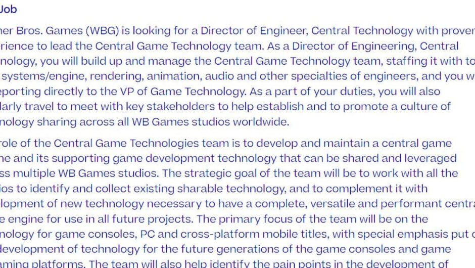 Le système Nemesis de Monolith pourrait être utilisé dans les futurs jeux Harry Potter et Mortal Kombat