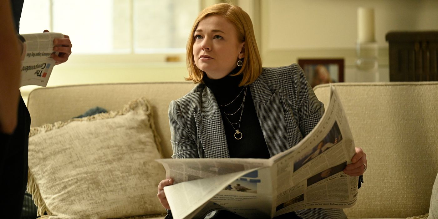 Sarah Snook dans Succession Saison 3