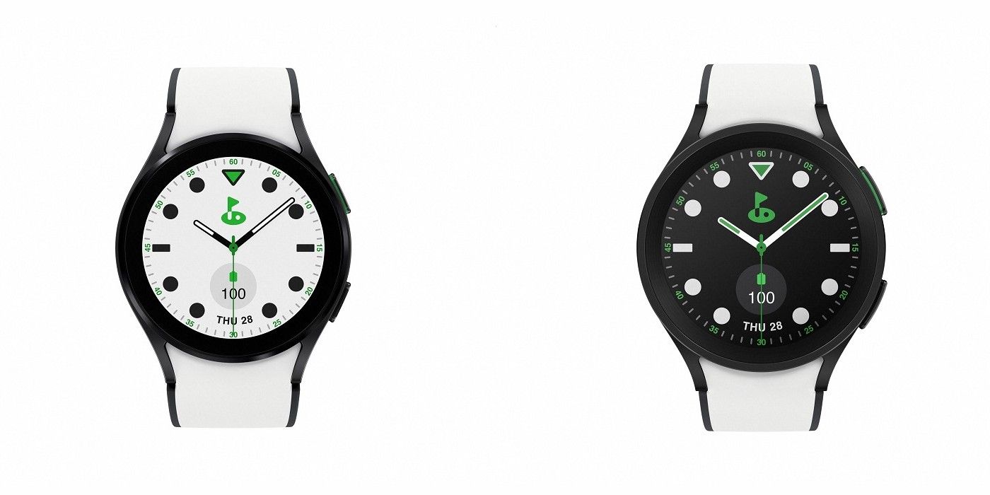 Cadrans de la montre Galaxy Watch 5 Golf Edition