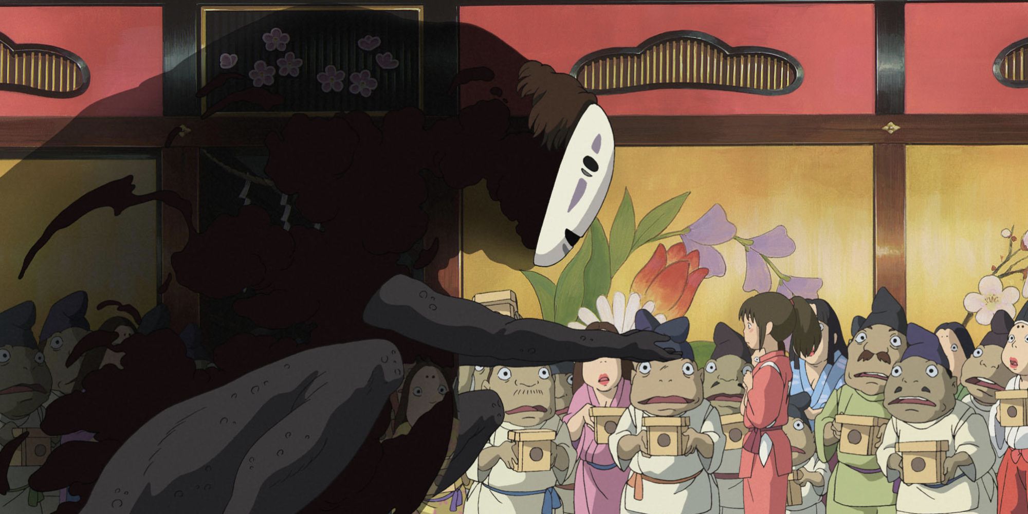 Pas de visage dans le voyage de Chihiro