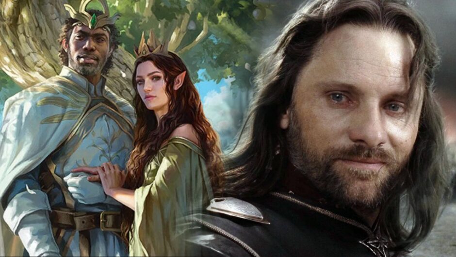 LOTR : Oeuvre officielle mettant en vedette une réaction des fans d&rsquo;Aragorn noire
