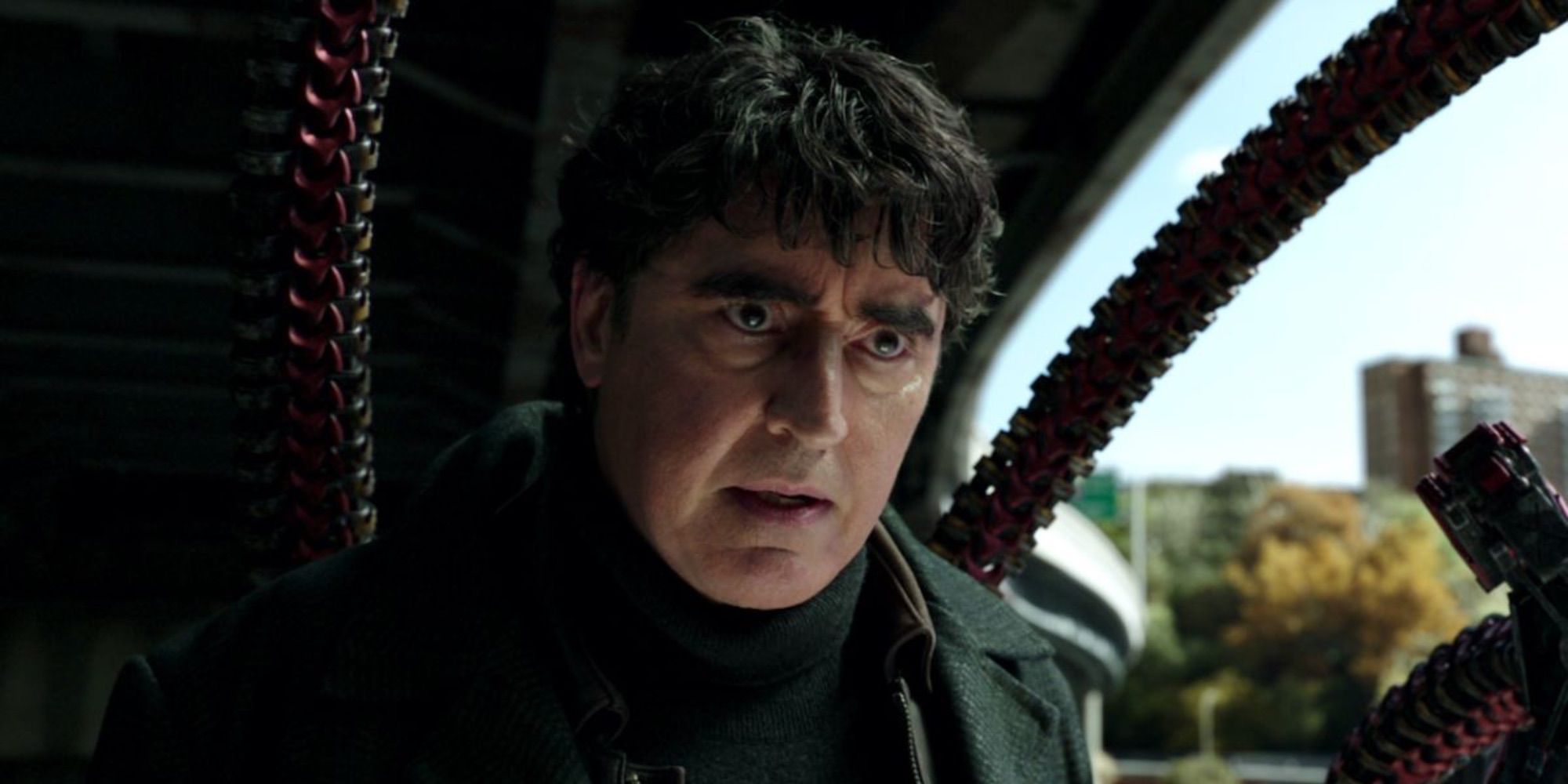 Alfred Molina dans le rôle d'Otto Octavius ​​dans Spider-man : No Way Home