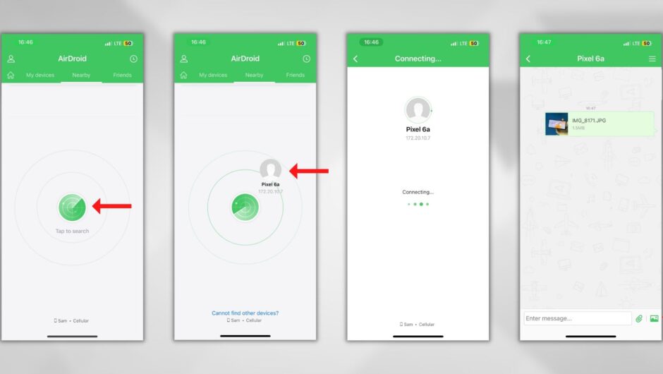 Pouvez-vous AirDrop d&rsquo;iPhone à Android?  Non, mais il existe une solution de contournement