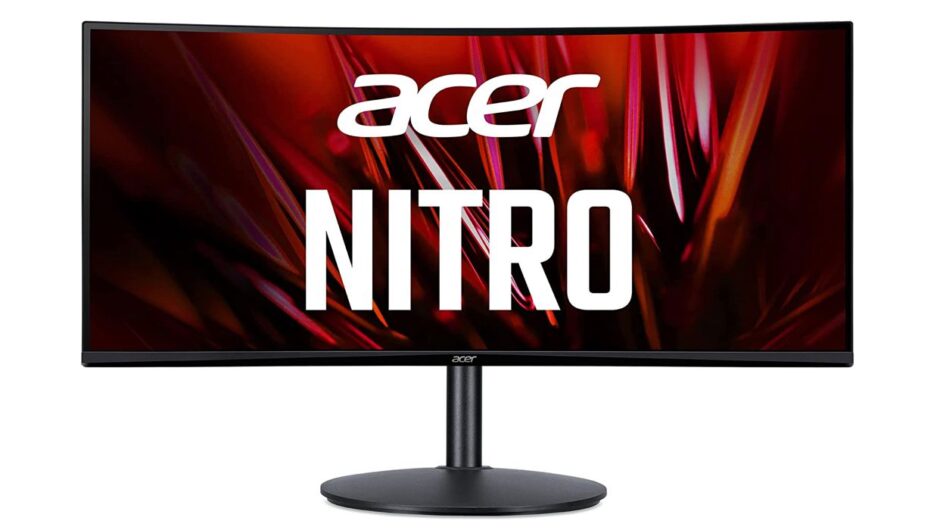 Vous pouvez économiser 70 $ sur un moniteur de jeu incurvé Acer Nitro Ultrawide de 34 pouces dès maintenant