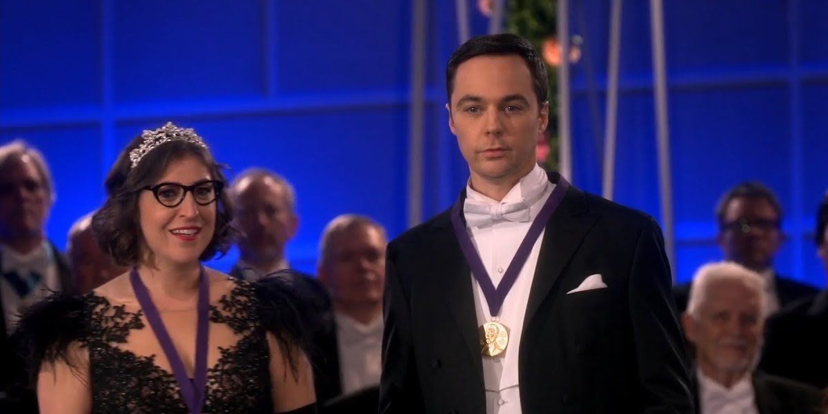 Amy (Mayim Bialik) et Sheldon (Jim Parsons) dans 