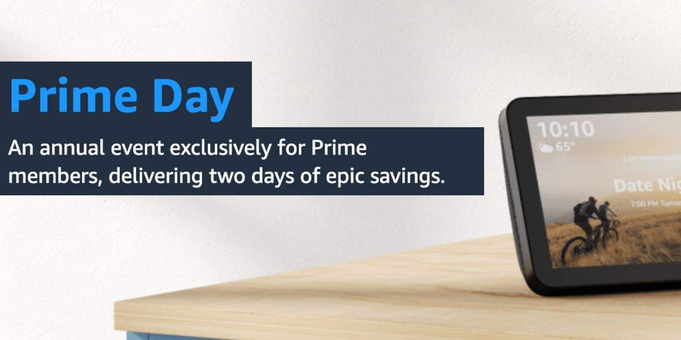 Page d'accueil Prime Day