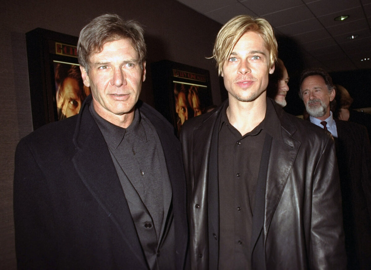 Harrison Ford et Brad Pitt assistent à la première de "Ce qui appartient au démon" au cinéma One Theater