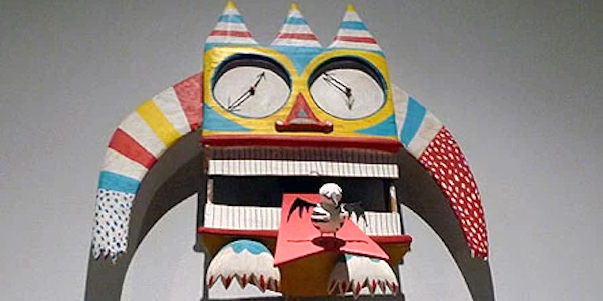 L'horloge dans Hansel et Gretel de Tim Burton