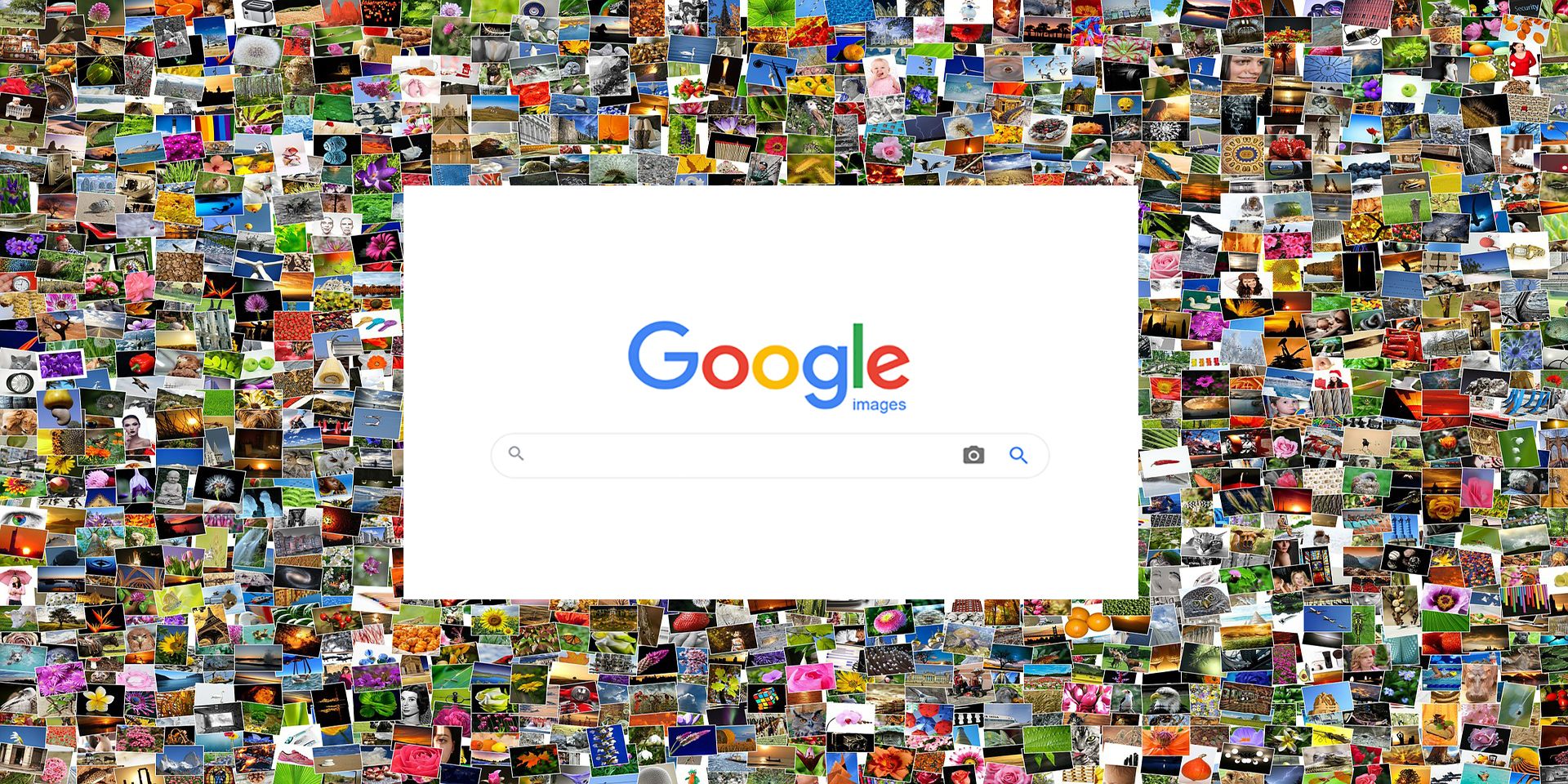 Recherche d'images Google sur fond de petites images