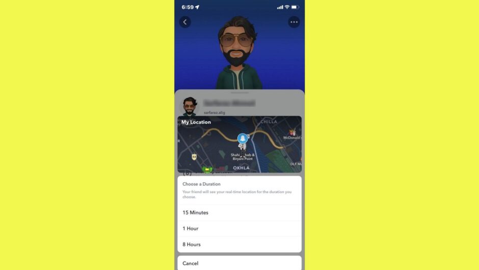 Voici à quelle fréquence Snapchat met à jour votre position
