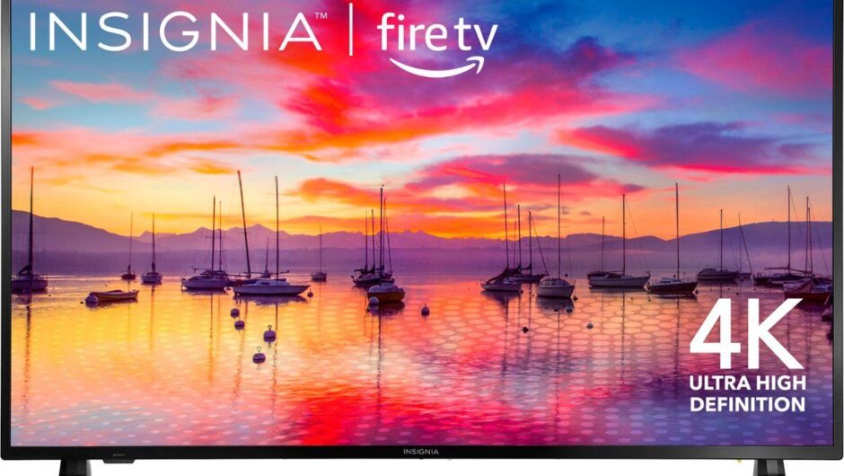 Vous pouvez obtenir ce téléviseur Fire Insignia 4K de 55 pouces pour moins de 300 $ aujourd&rsquo;hui