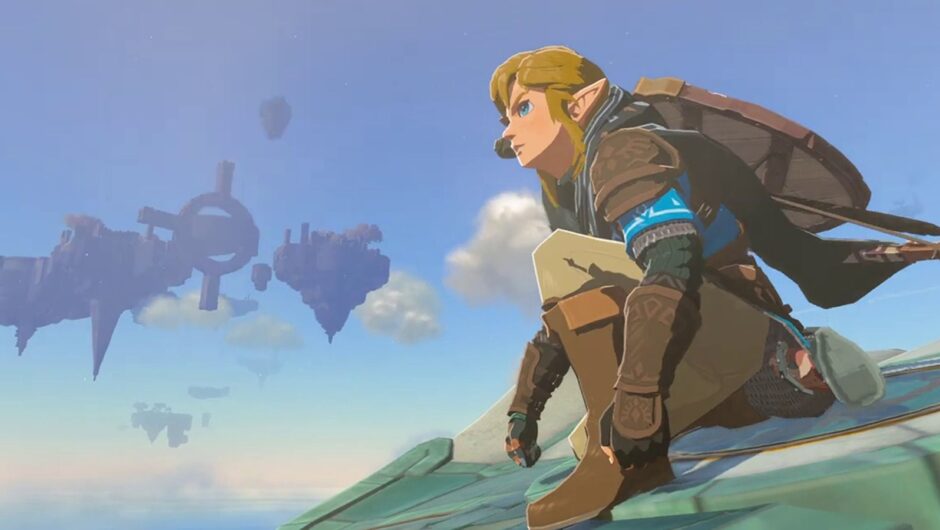 Zelda: Tears of the Kingdom Player construit un bateau volant