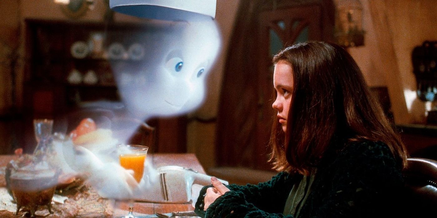 Casper, exprimé par Malachi Pearson et Christina Ricci dans le rôle de Kat dans Casper