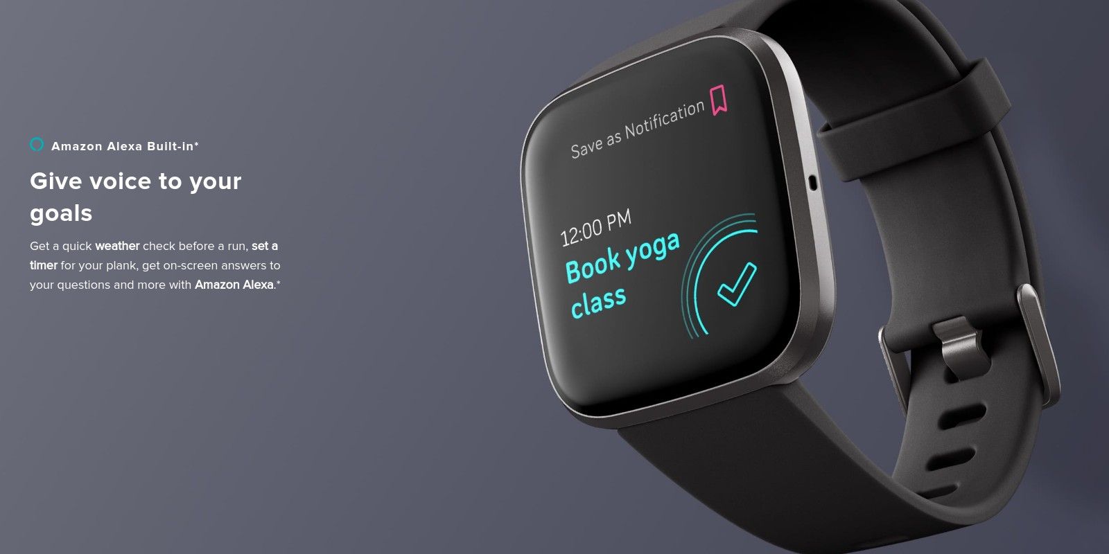 Fitbit Sense 2 avec Alexa