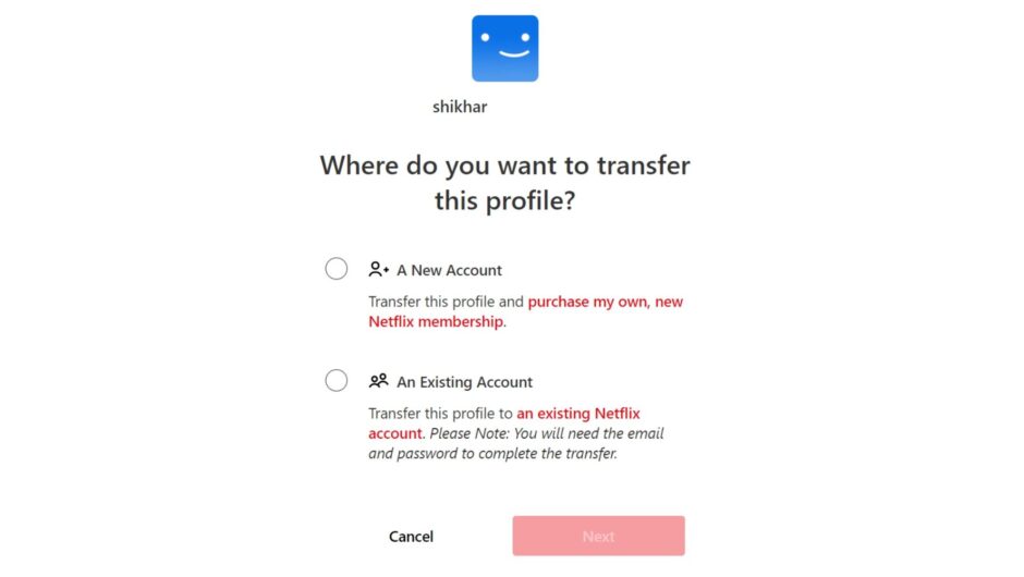 Comment déplacer votre profil Netflix vers un compte nouveau ou existant