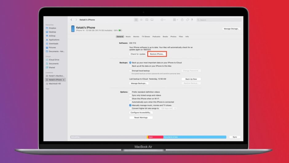 Comment supprimer iOS 17 Beta sur iPhone et rétrograder vers iOS 16
