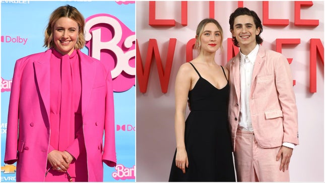 Greta Gerwig, Saoirse Ronan et Timothy Chalamet
