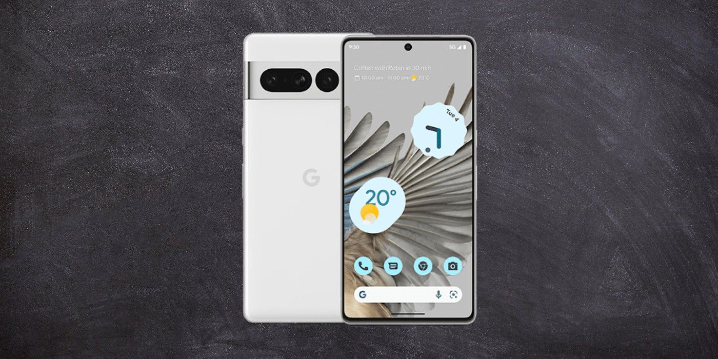 Pixel 7 Pro en blanc
