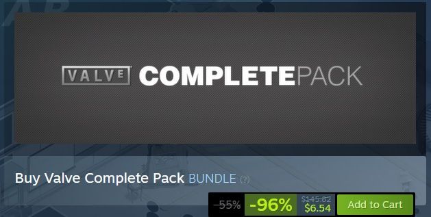Une offre Steam incroyable rend le bundle de 147 $ disponible pour seulement 7 $