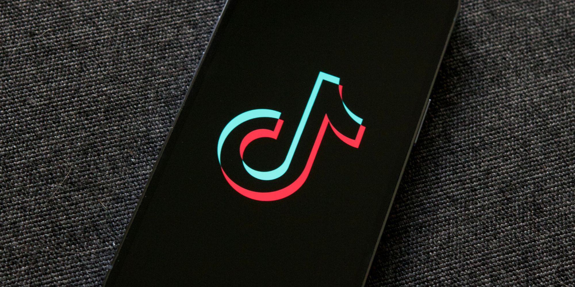 Logo TikTok sur un iPhone