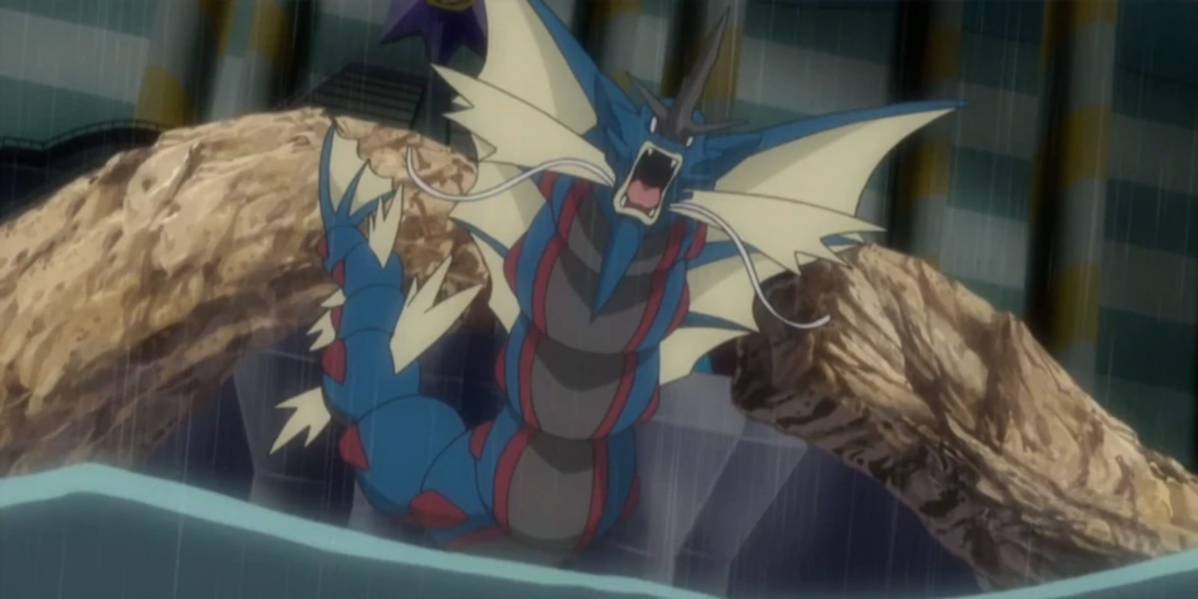 méga léviator dans l'anime Pokémon