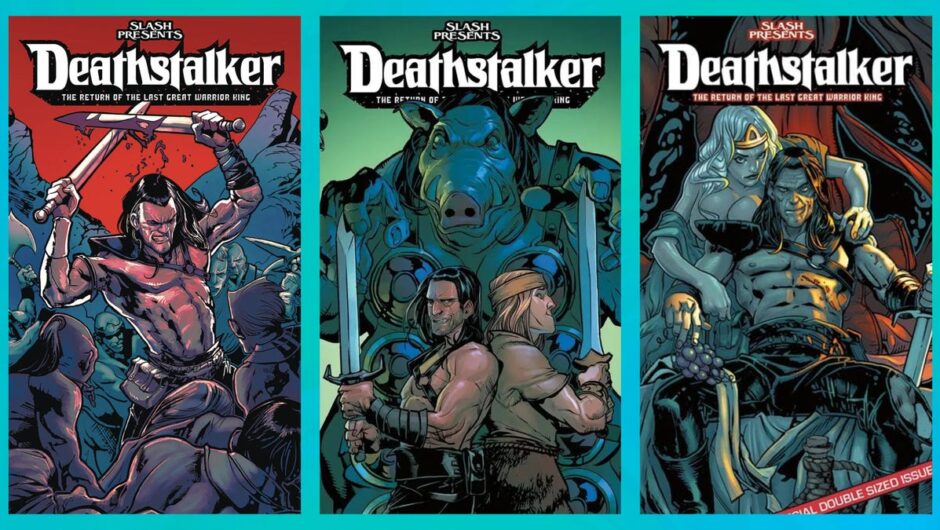Les bandes dessinées Deathstalker de Slash renversent le scénario de la débauche barbare des années 80