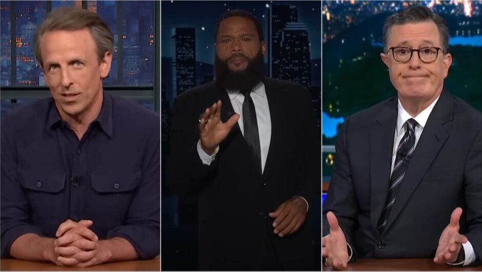 La télévision de fin de soirée s&rsquo;attaque à la fusillade du rassemblement de Donald Trump