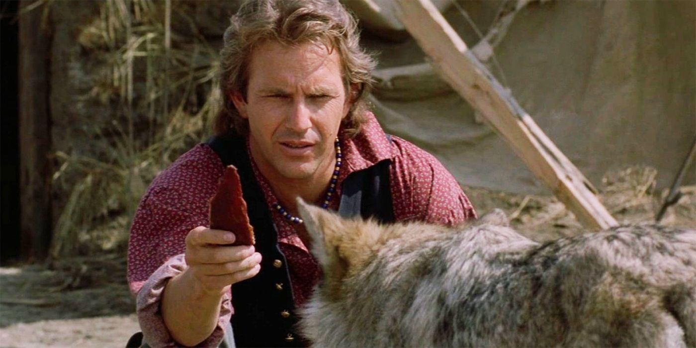 Kevin Costner dans Danse avec les loups