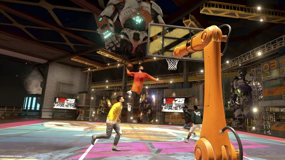 Le mode Gravity Ball de NBA 2K25 échoue Slam Dunk