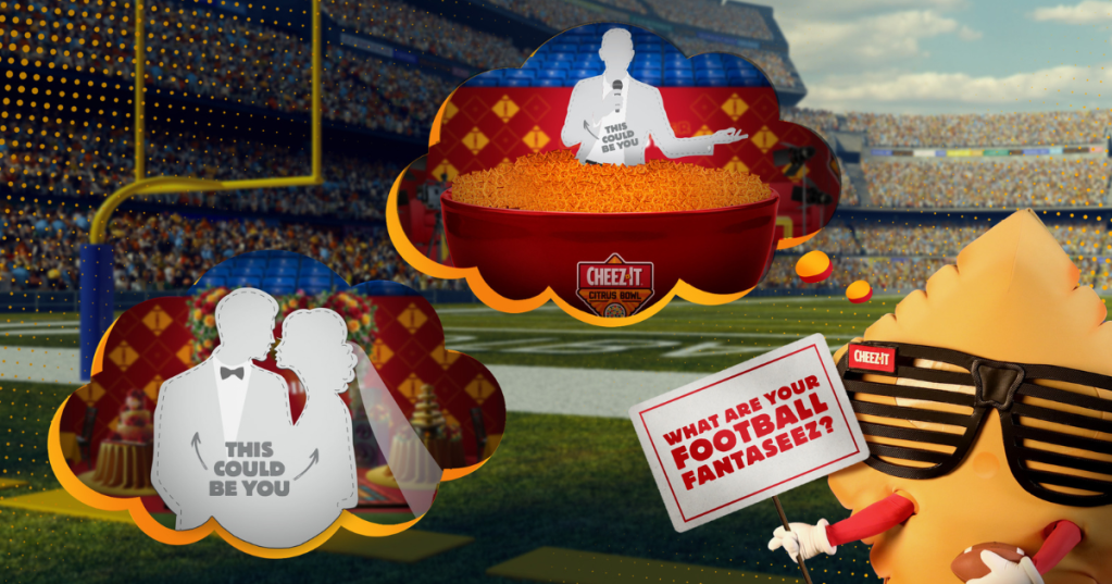 Une illustration de Cheez-It "Fantastique"