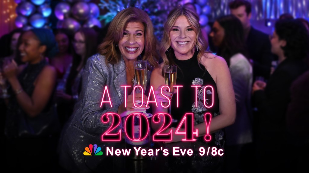 Hoda Kotb et Jenna Bush Hager animent la couverture du NYE de NBC News