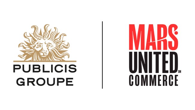 Logos de Publicis Groupe et Mars United Commerce
