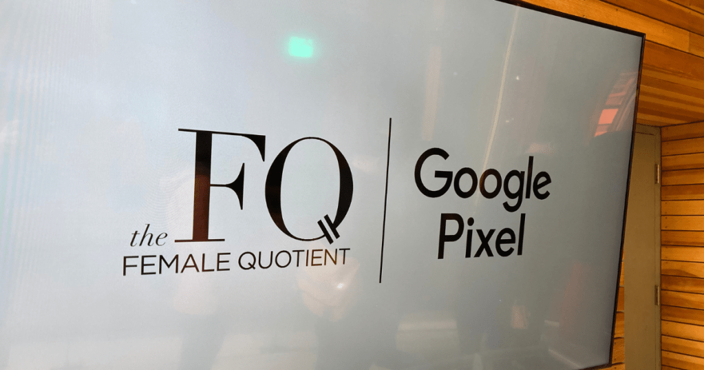 Un signe pour le quotient féminin et Google Pixel