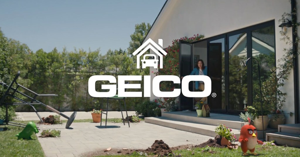 Geico lance un spot avec Angry Birds