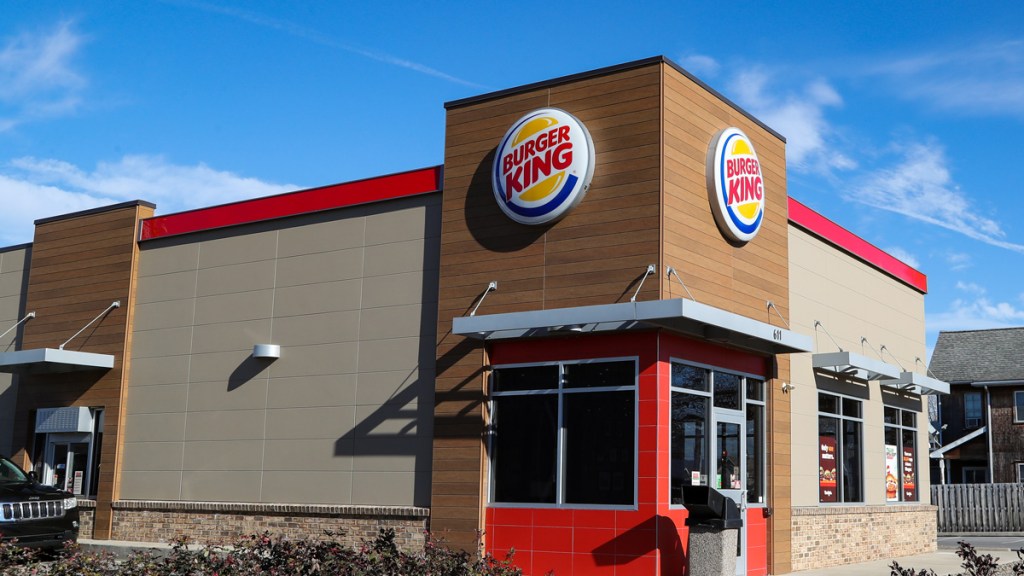 Une devanture de Burger King