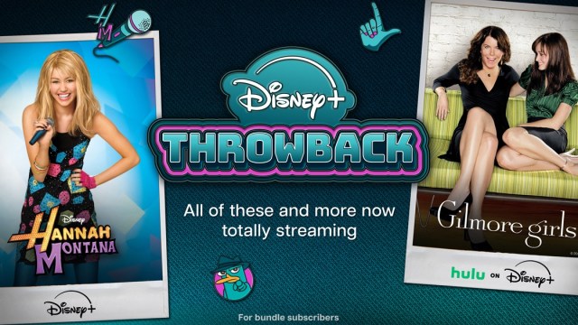 La campagne Disney présente des séries telles que Hannah Montana, Lizzie McGuire et les Golden Girls.