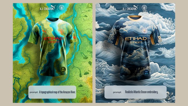 Puma a passé plus d'un an à développer le projet de conception de maillot AI avec FTR Studio et des objets profonds, en utilisant un modèle de base de diffusion stable.