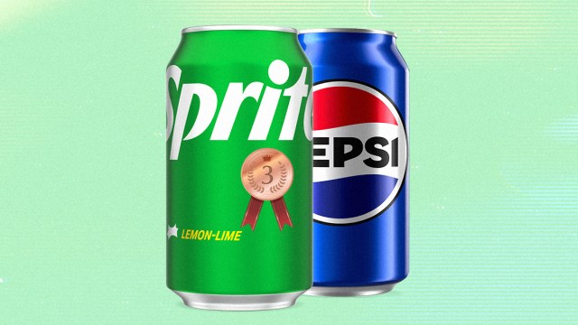 La boisson au citron-lime a dépassé Pepsi en volume de vente.