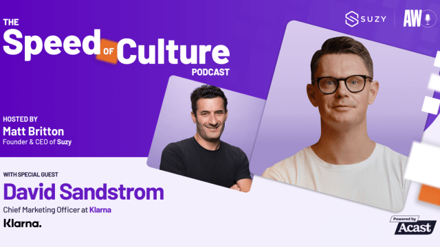 Écoutez David Sandstrom sur la vitesse de la culture et découvrez comment Klarna est devenu un nom international. 