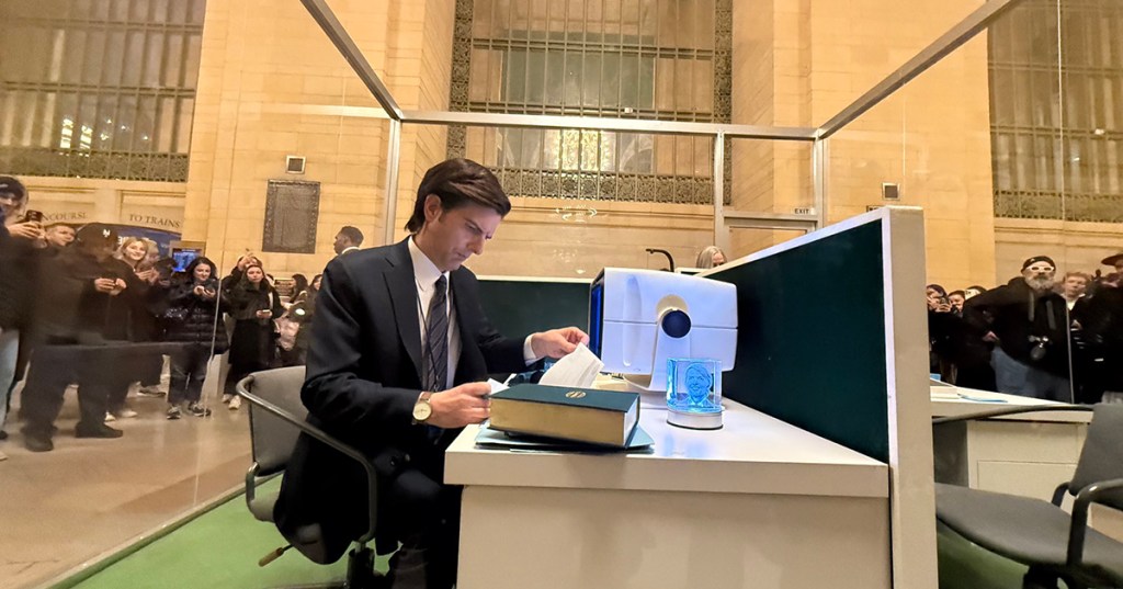 Coup de départ à Grand Central