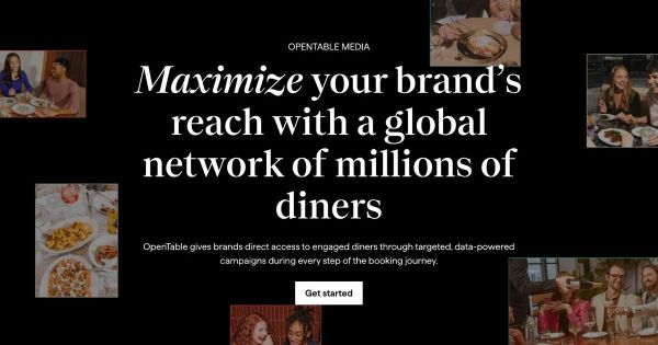 OpenTable lance une activité publicitaire pour présenter des données sur les restaurants