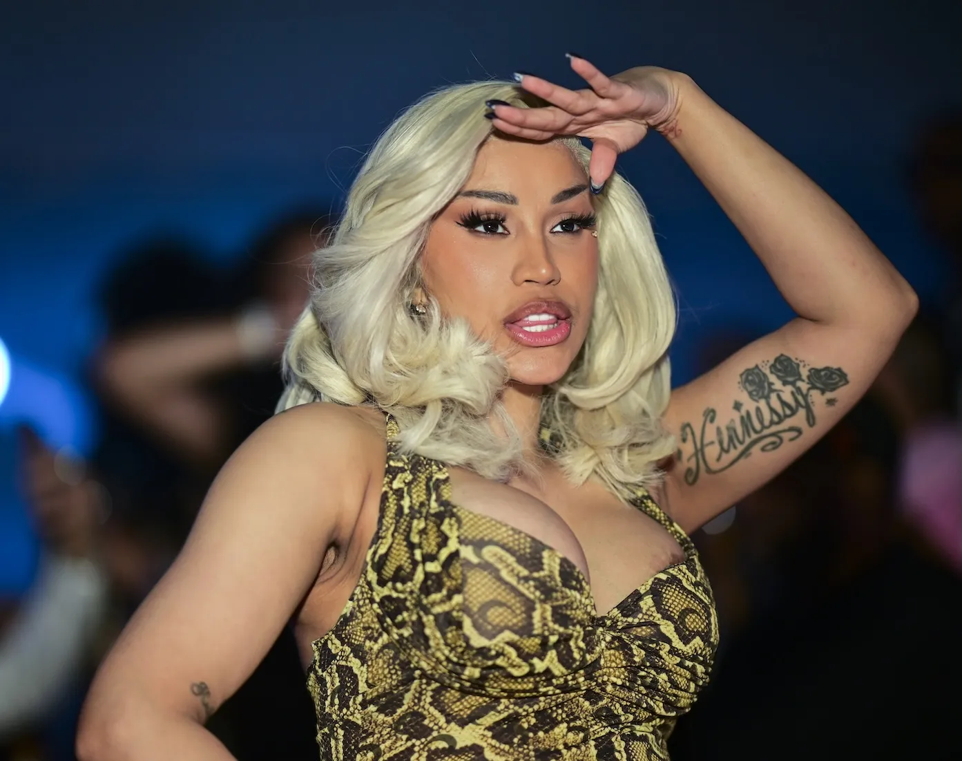 Cardi B lors de sa « Little Miss Drama Tour » le 18 avril 2026