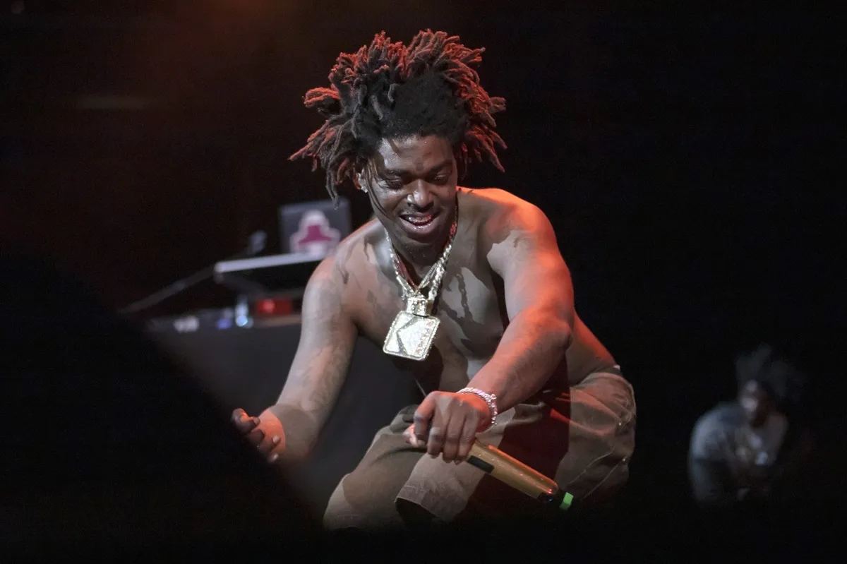 Kodak Black se produit au April Fools Comedy Jam 2026 au Barclays Center le 4 avril 2026 à New York.