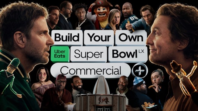 Build Your Own Super Bowl Commercial sera lancé le 3 février dans l'application Uber Eats.