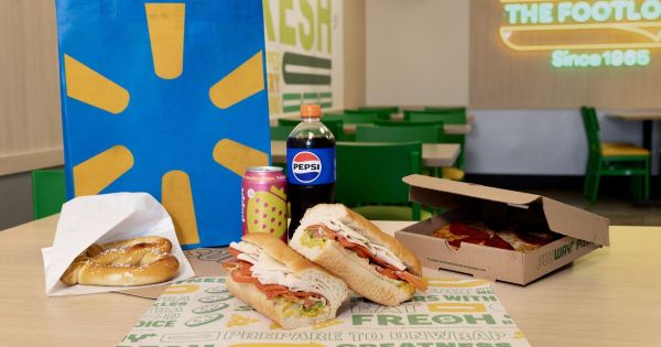 Walmart se lance dans la livraison de restaurants avec 1 400 emplacements Subway
